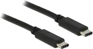 Kabel DELOCK, USB 2.0-C (M) na USB 2.0-C gen2(M), 0.50 m