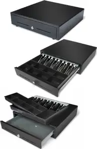 Ladica za novac TVS eversun R410-5B8C, crna