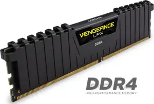 Memorija Corsair 16 GB DDR4 2400 MHz Vengeance Black, CMK16GX4M1A24C14