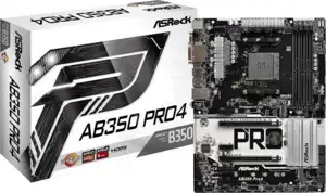 Matična ploča ASRock AB350 Pro4, sAM4, ATX 