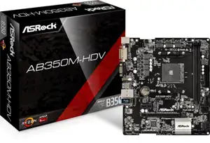 Matična ploča ASRock AB350M-HDV, sAM4, mATX