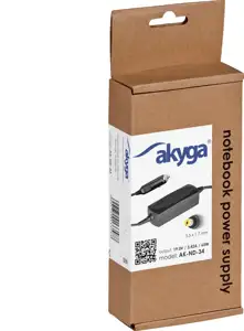 Car notebook power supply Akyga Dedicated AK-ND-34 19V/3.42A 65W 5.5x1.7 mm ACER
