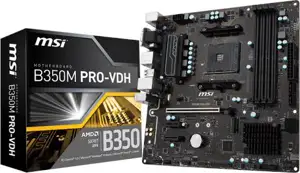 Matična ploča MSI B350M PRO-VDH, sAM4, mATX