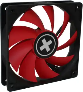 Ventilator Xilence 120×120×25mm, PMW, crno/crveni