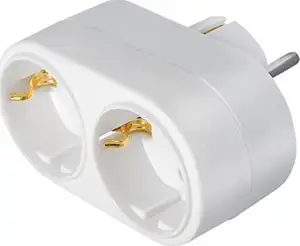 Transmedia Multiple adapter 2x CEE 7 7 plug