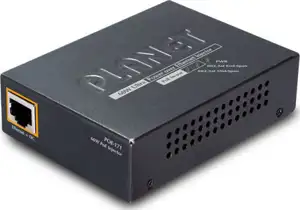 Planet Single Port Ultra POE Injector (60 Watts) w external power End-Span Mid-Span