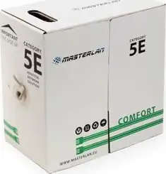Masterlan UTP wire cable Cat5e, PVC, 24AWG, 305m, CU