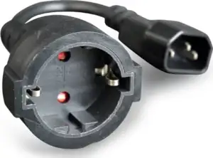 Gembird Power adapter cord (C14 male to Schuko female)