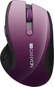 Miš Canyon CNS-CMSW01P 2.4Ghz wireless, optical tracking - blue LED, 6 buttons, DPI 1000/1200/1600, Purple pearl glossy