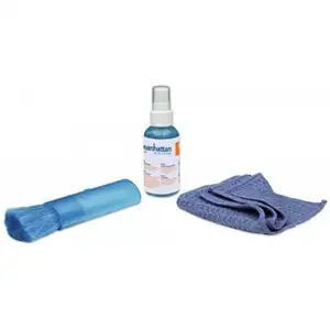 Set za čišćenje LCD ekrana i laptopa, mikrofibra, četkica i sredstvo, Alcohol-free