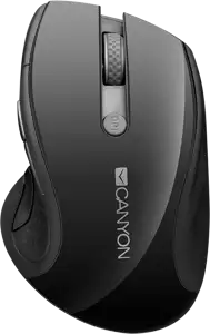 Miš Canyon CNS-CMSW01B 2.4Ghz wireless, optical tracking - blue LED, 6 buttons, DPI 1000/1200/1600, Black pearl glossy
