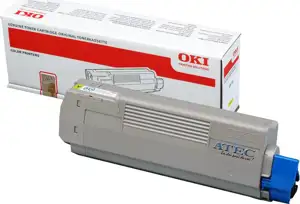 Oki toner za C612, žuti, 6k
