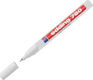 Marker permanentni lakirajući 0,8mm Edding 780 bijeli