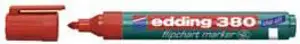 Marker Flipchart 1,5-3mm Edding 380 crveni