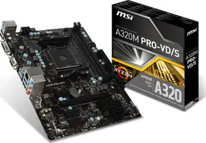 Matična ploča MSI A320M Pro-VD/S, sAM4, ,mATX
