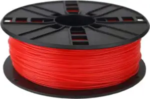 Gembird 3DP-PLA1.75-01-FR PLA Fluorescent Red, 1.75 mm, 1 kg