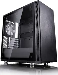Kućište Mini Fractal Define Mini C TG sa staklom, crno, bez nap.