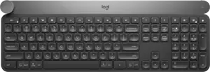 Tipkovnica Logitech Craft, Napredna navigacijska tipka, bežična, crna, USB
