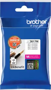 Brother tinta magenta LC3617M - 550 stranica