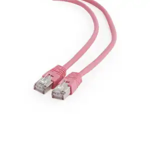 Gembird Cat6 FTP Patch cord, pink, 0,25 m