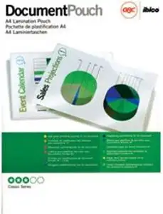 Folija za plastificiranje 80my A4 sjajna pk100 GBC IB585036