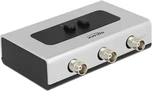 Preklopnik DELOCK, 2x BNC (Ž) na BNC (Ž), dvosjmerni