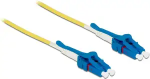 Kabel DELOCK, optički LC na LC, Duplex, Singlemode OS2 Uniboot, 2.0 m