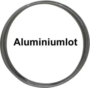 TINOL za lemljenje aluminija, ALUSOL 1m/1mm