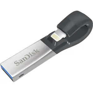 USB memorija 64 GB SanDisk SDIX30N-064G-GN6NN USB FLASH DRIVE, iXPAND Flash Drive, Apple Lightning Connector