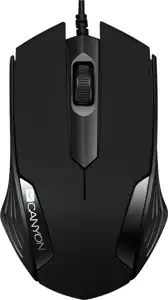 Miš Canyon CNE-CMS02B 3 buttons, DPI 1000, Black