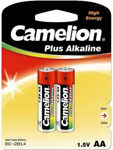 Baterija alkalna 1,5V AA, blister 2 kom, Camelion