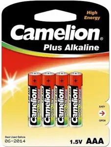 Baterija alkalna 1,5V AAA, blister 4 kom, Camelion