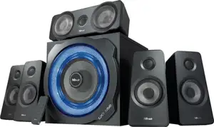 Zvučnici TRUST GXT 658 Tytan, 5.1, 180W, crni
