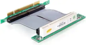 Riser kartica za grafičku karticu DELOCK, 32bit PCI-E na 32bit PCI-E, fleksibilan 7cm kabel