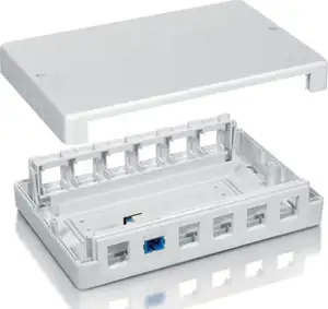 Modularna priključnica NŽ za Keystone 12-struka, bijela (RAL 9010)