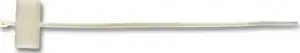 Vezica Nylon 100x2,5 mm s natpisnom pločicom 25x8 mm - 100 kom.
