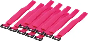 Vezica čičak (Velcro) 500x20 mm, ružičasta - 10 kom.