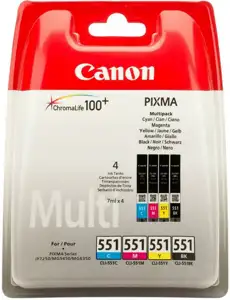 Canon tinta CLI-551 CMYB multipack