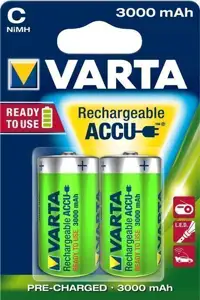 Baterija NI-MH Ready2use 1,2V 3,0 Ah C,LR14, 2 komada, Varta 56714