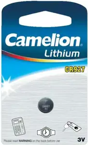 Baterija litijeva CR 927, Camelion