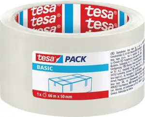 Traka ljepljiva 50mm/66m Hot Melt Basic Tesa protirna