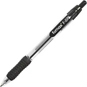 Olovka kemijska grip F-070 uložak crni Fornax crna
