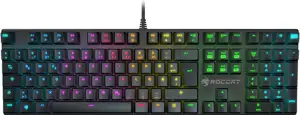Tipkovnica Roccat Suora FX Illuminated Frameless Mehanička
