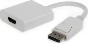 Adapter Gembird DisplayPort to HDMI cable, white