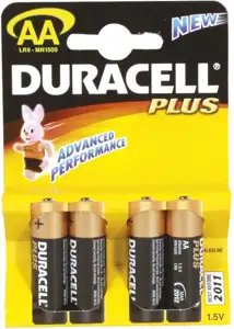 Baterija alkalna 1,5V AA Basic pk4 Duracell LR6 blister
