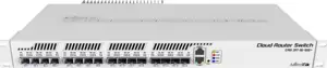 MikroTik CRS317-1G-16S+RM Cloud Router Switch 16 SFP 1 GbE copper port ROS LVL 6