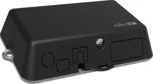 MikroTik small waterproof wireless access point with a built in 4G LTE cellular modem