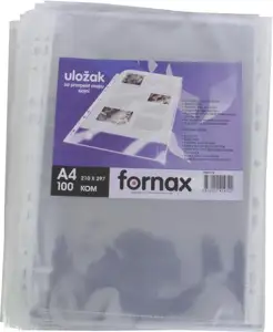 Fascikl uložni A4 50my pp sjajni pk100 Fornax 1772 