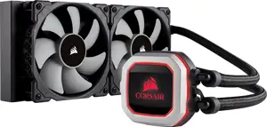 Vodeno hlađenje za CPU, Corsair Hydro Series, H100i PRO, 240mm Radiator, Advanced RGB Lighting and Fan Control with Software, Liquid CPU Cooler, CW-9060033-WW