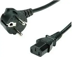 Roline VALUE 19.99.1018 naponski kabel, ravni IEC 320-C13 konektor, crni, 1.8m